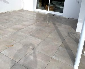 Terrasse sur plots
